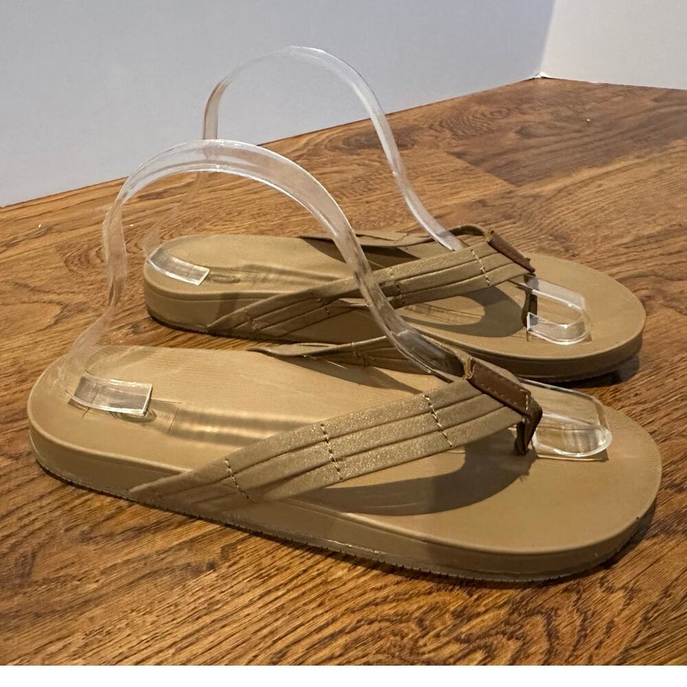 O'Rageous Cushion Flip Flops – Beige | Women’s Size 9 Summer Staple Shoe